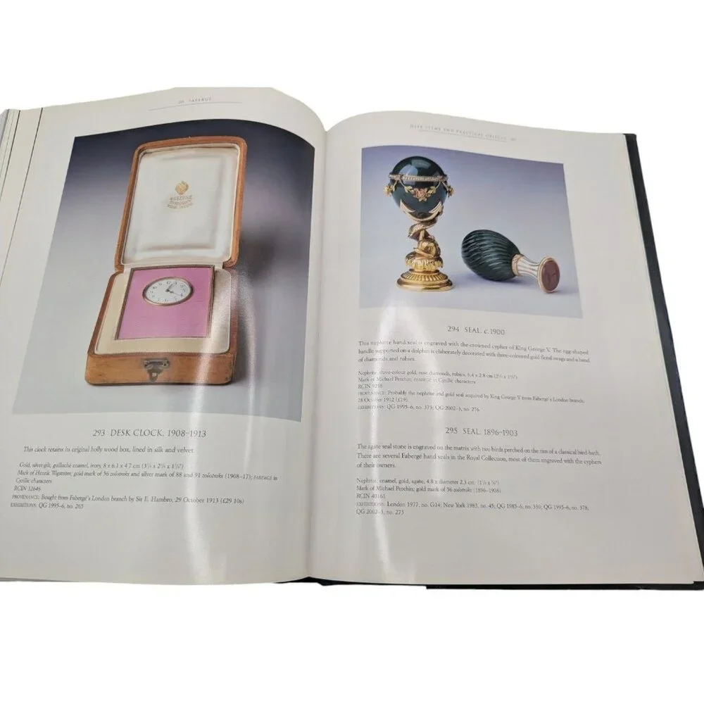 Faberge In The Royal Collection Hardcover Book With Dust Jacket